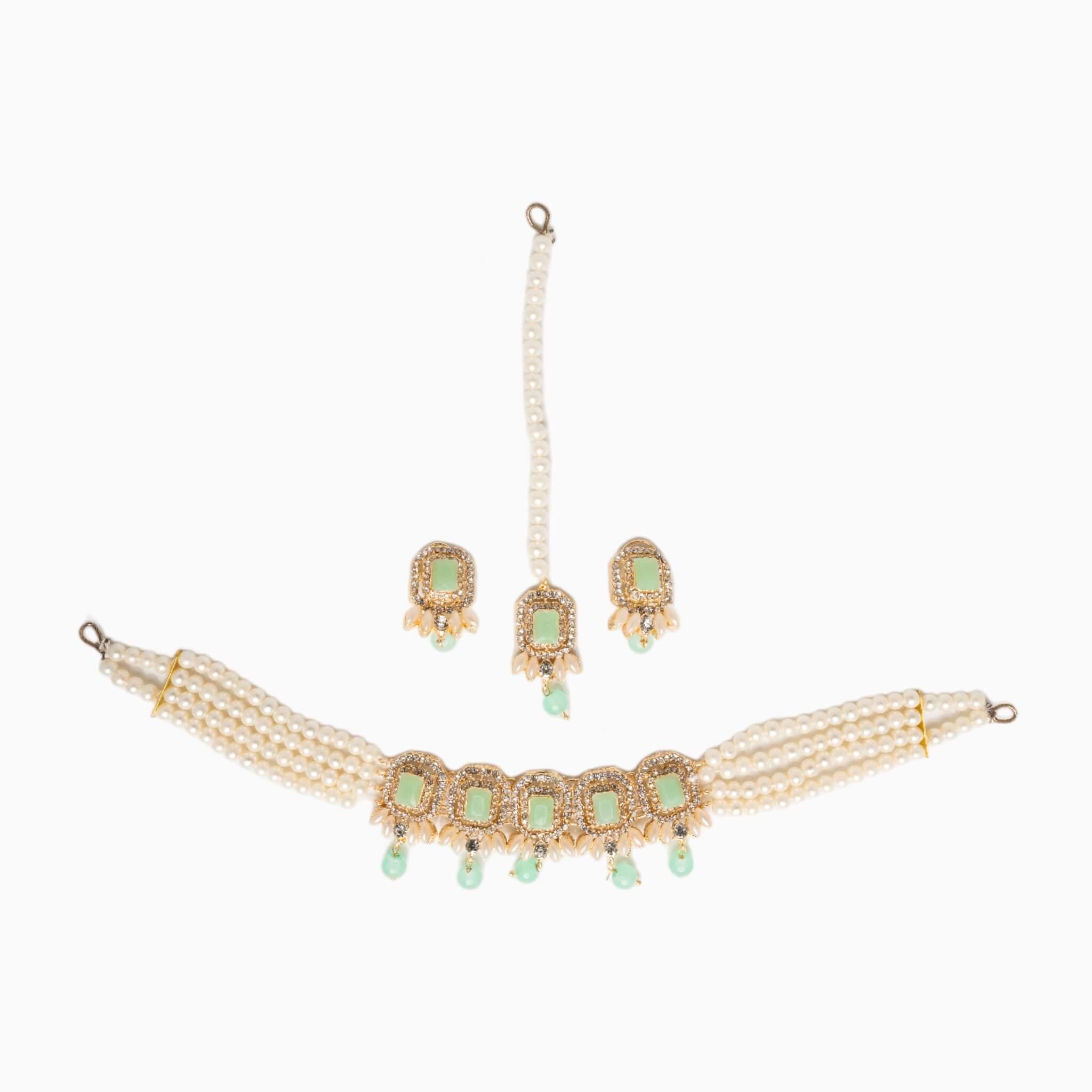 Suhana Mini Choker Set - MAHARANI