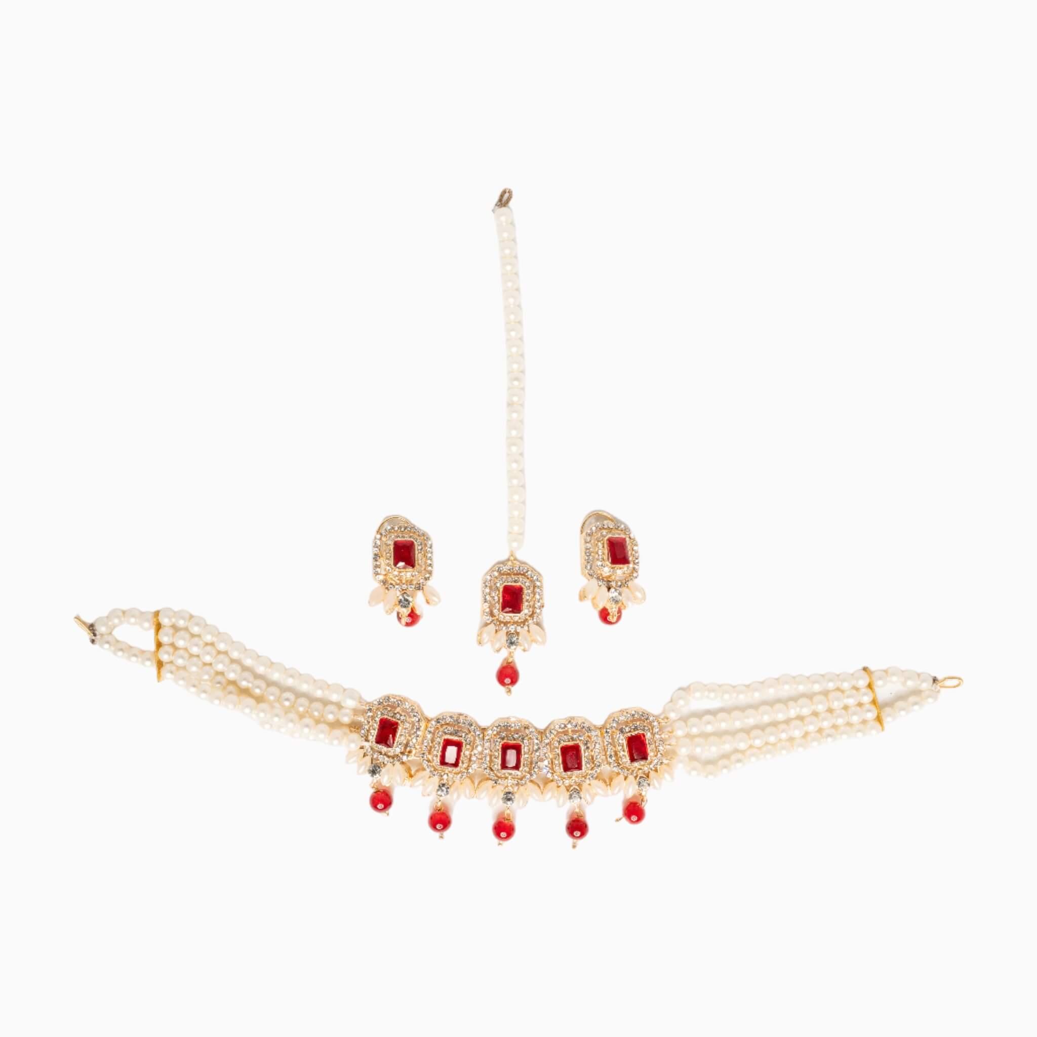 Suhana Mini Choker Set - MAHARANI