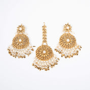 Simran Earrings and Tikka Set