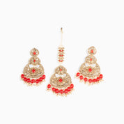 Riya Earrings and Tikka Set
