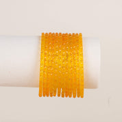 Raindrop Bangles - Oranges &amp; Corals