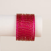 Raindrop Bangles - Reds & Pinks