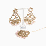 Anaya Earrings and Tikka Set