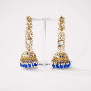 Ameerah Mirror Jhumkie Earrings - MAHARANI