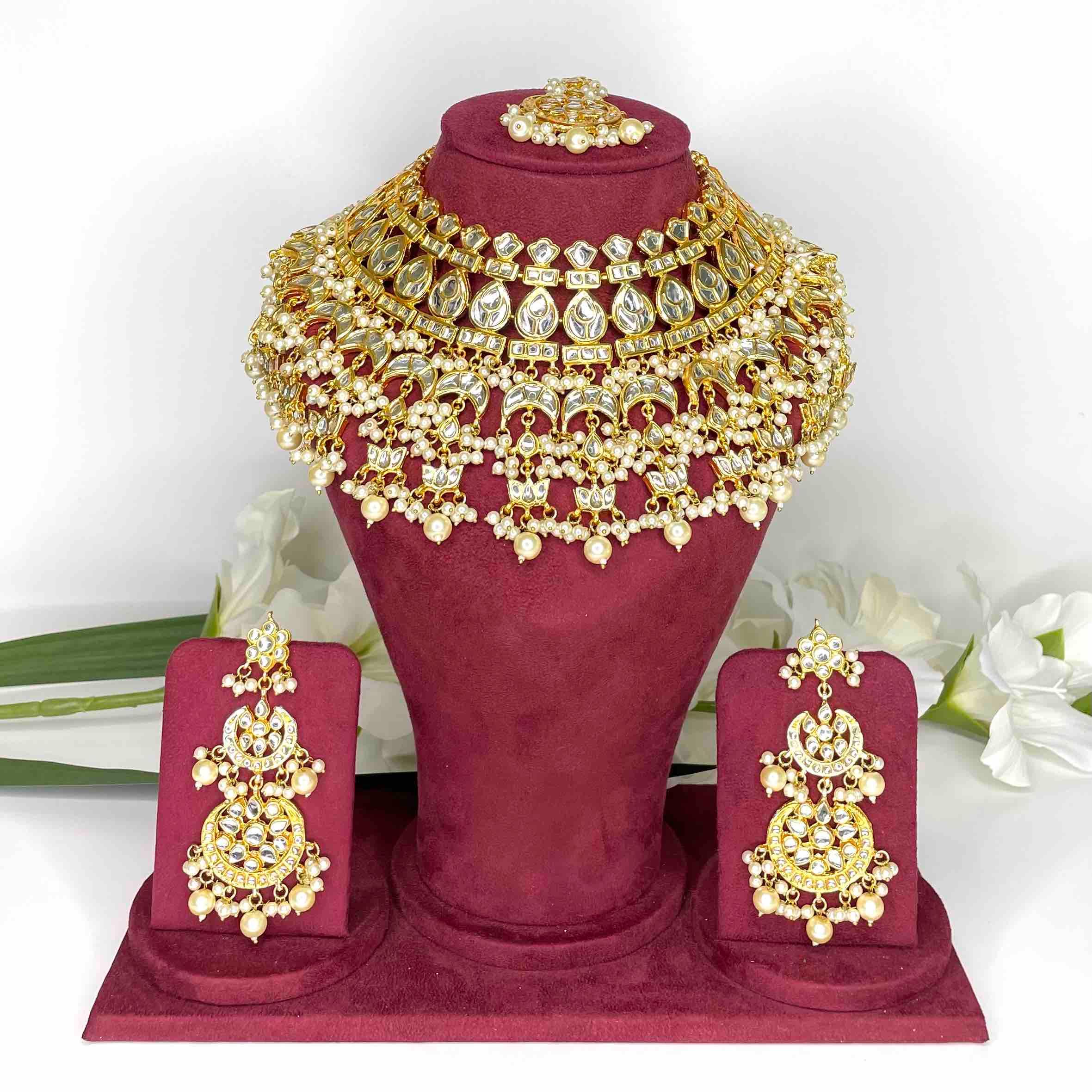 Kundan Set - Gold - MAHARANI